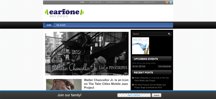 Website Development | Earfone Records